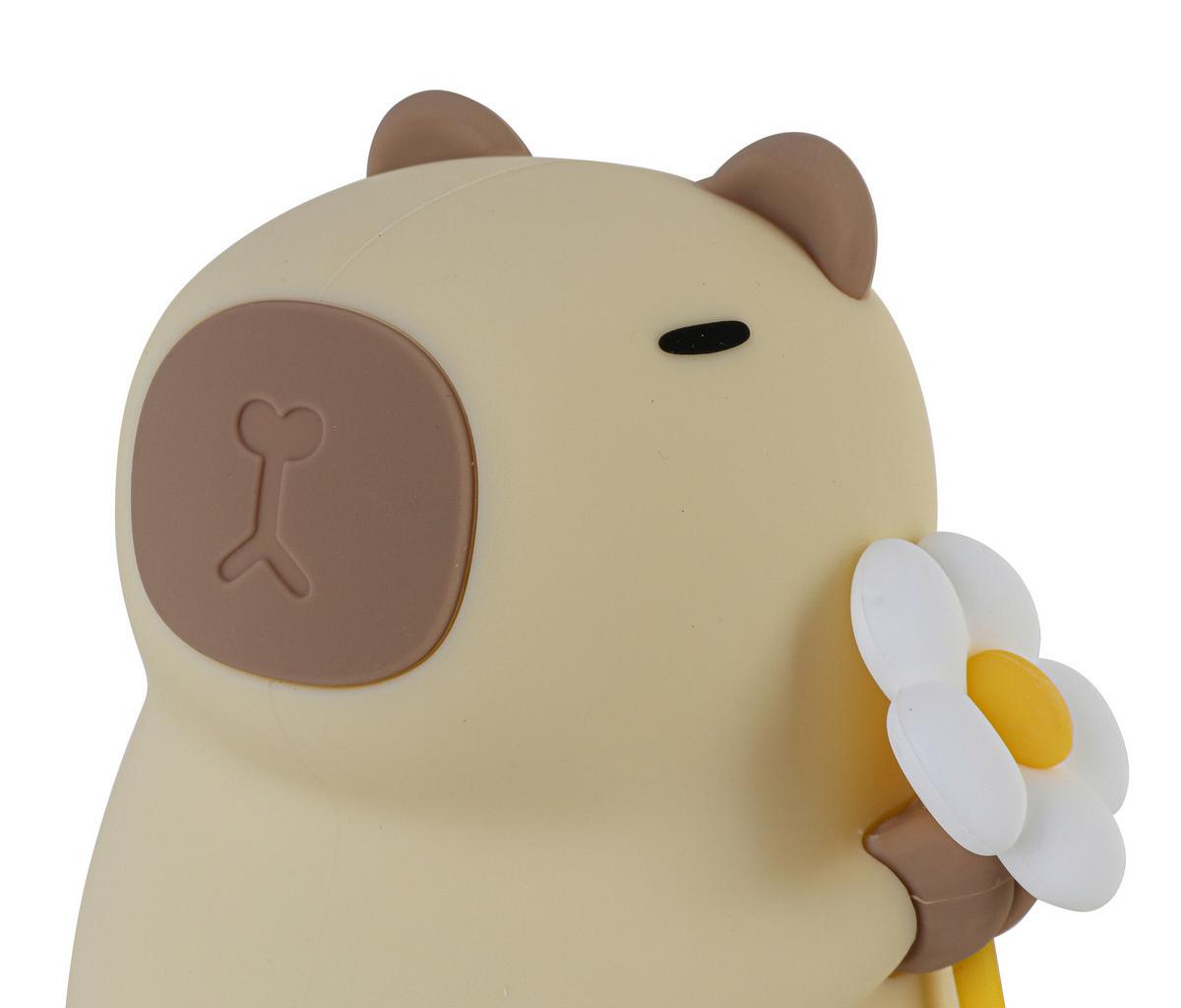 Nachtlicht Capybara Creme max. 2,5 Watt - Creme, MODERN, Kunststoff (9,2/11,1/9,1cm) - Mömax