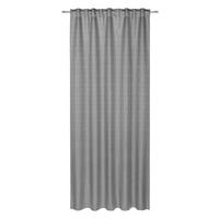 Fertigvorhang Emil Grau ca. 135x245cm - Grau, ROMANTIK / LANDHAUS, Textil (135/245cm) - Mömax