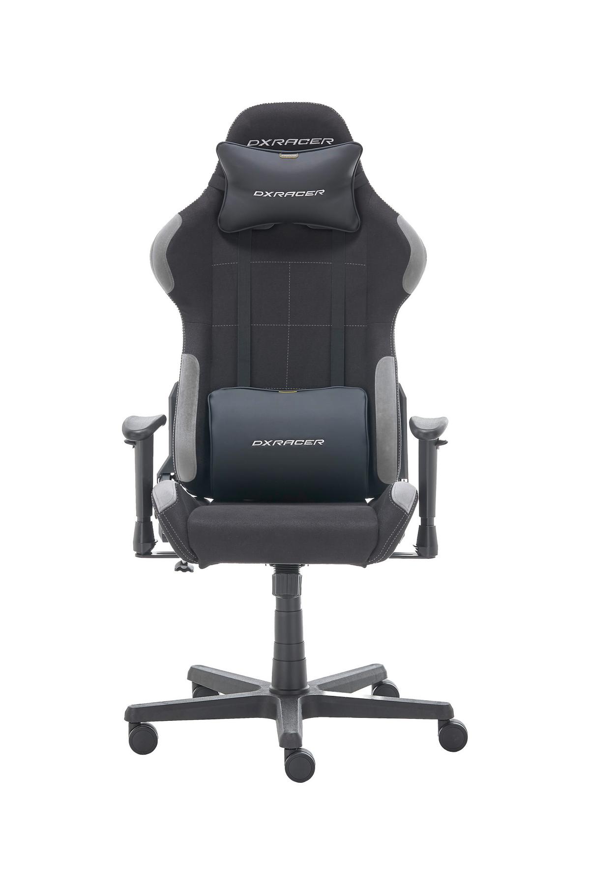 Gamingstuhl Formula Grau/ Schwarz - Schwarz/Grau, KONVENTIONELL, Kunststoff/Textil (70/129/70cm) - Dxracer