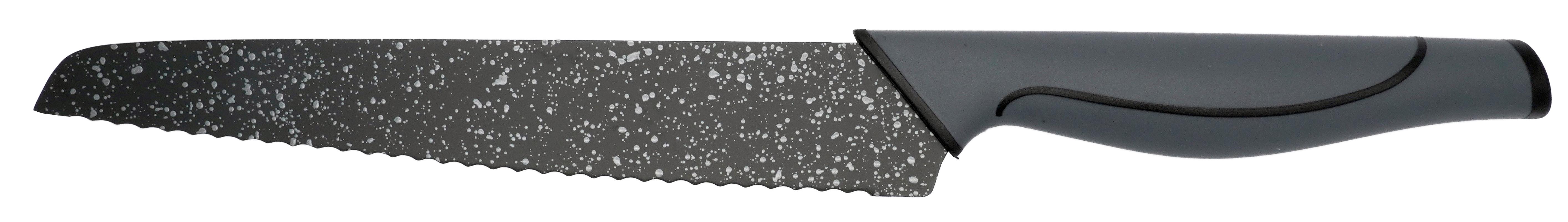 Kenyérvágó Kés Smart - fekete, Konventionell, fém (35cm) - Modern Living