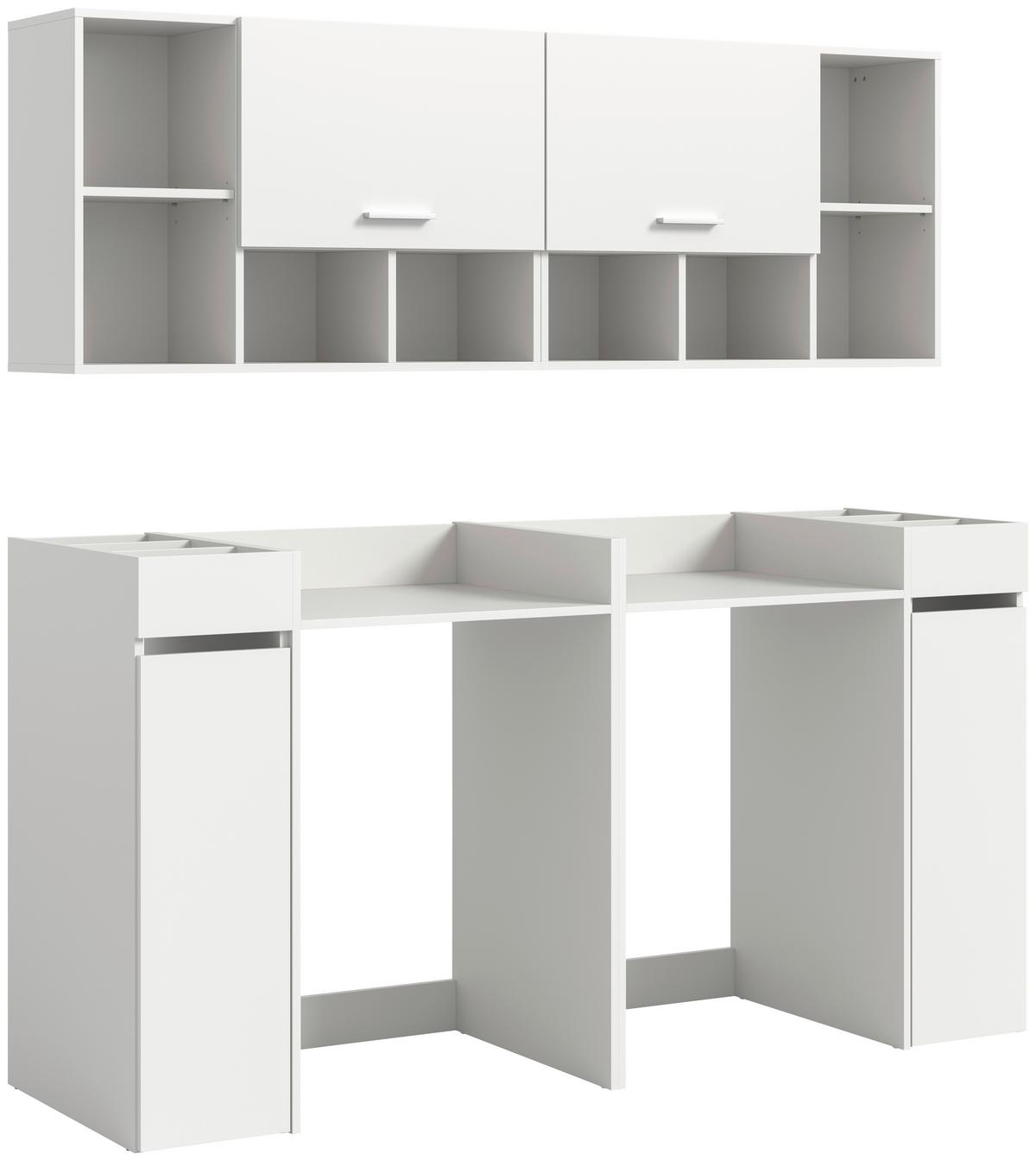 Hauswirtschaftsraum Free Weiß - Weiß, Basics, Holzwerkstoff (190/195/60cm) - MID.YOU