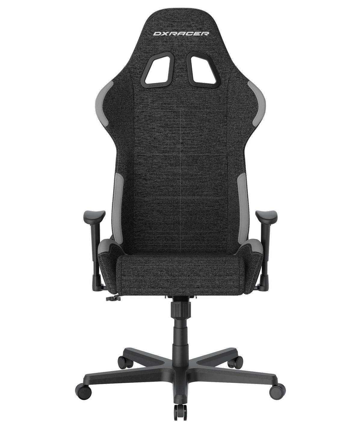 Gamingstuhl Formula Grau/ Schwarz - Schwarz/Grau, KONVENTIONELL, Kunststoff/Textil (70/129/70cm) - Dxracer