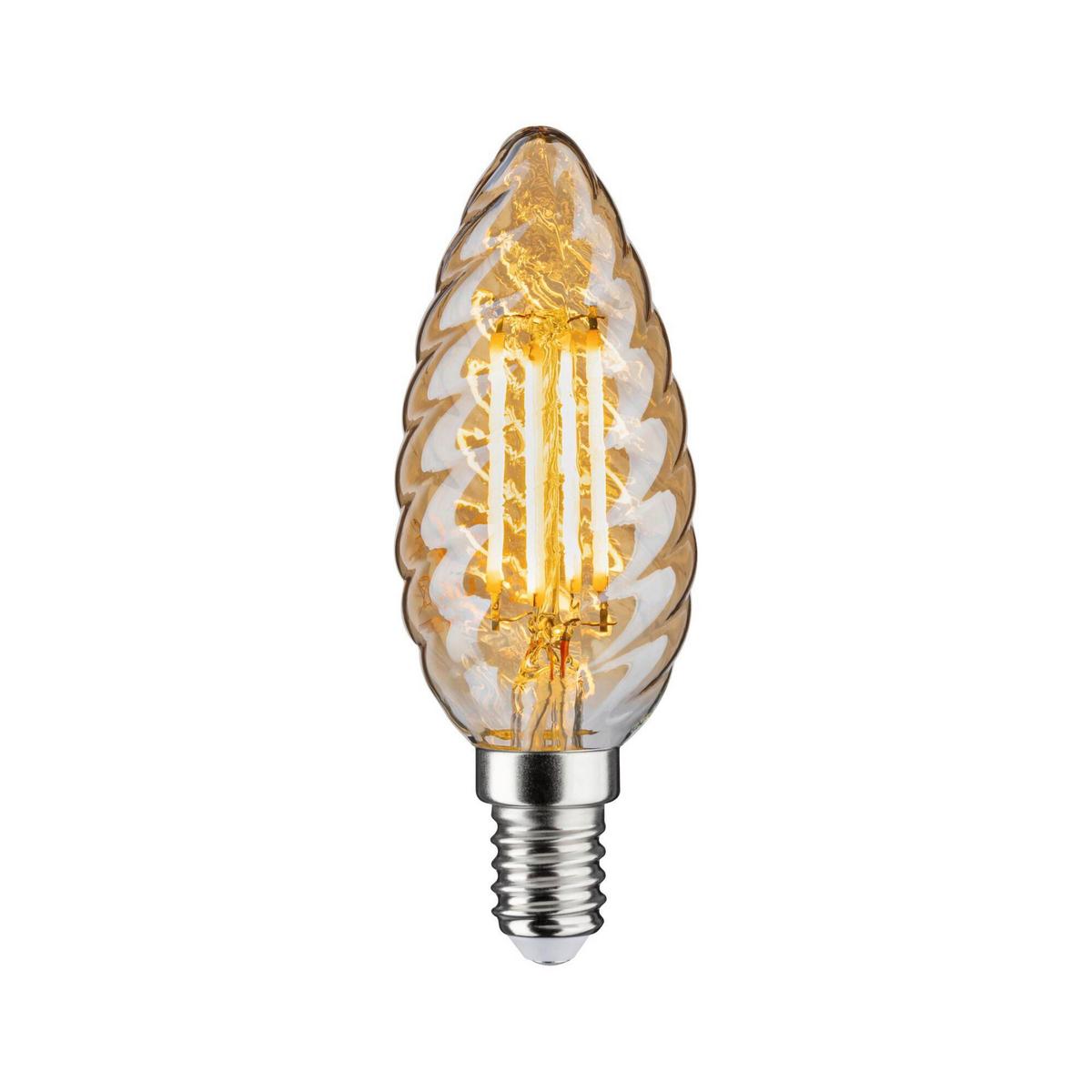 LED-Leuchtmittel 28709 max. 4,7 Watt - Goldfarben, Basics, Glas (9,8/3,5cm) - Paulmann