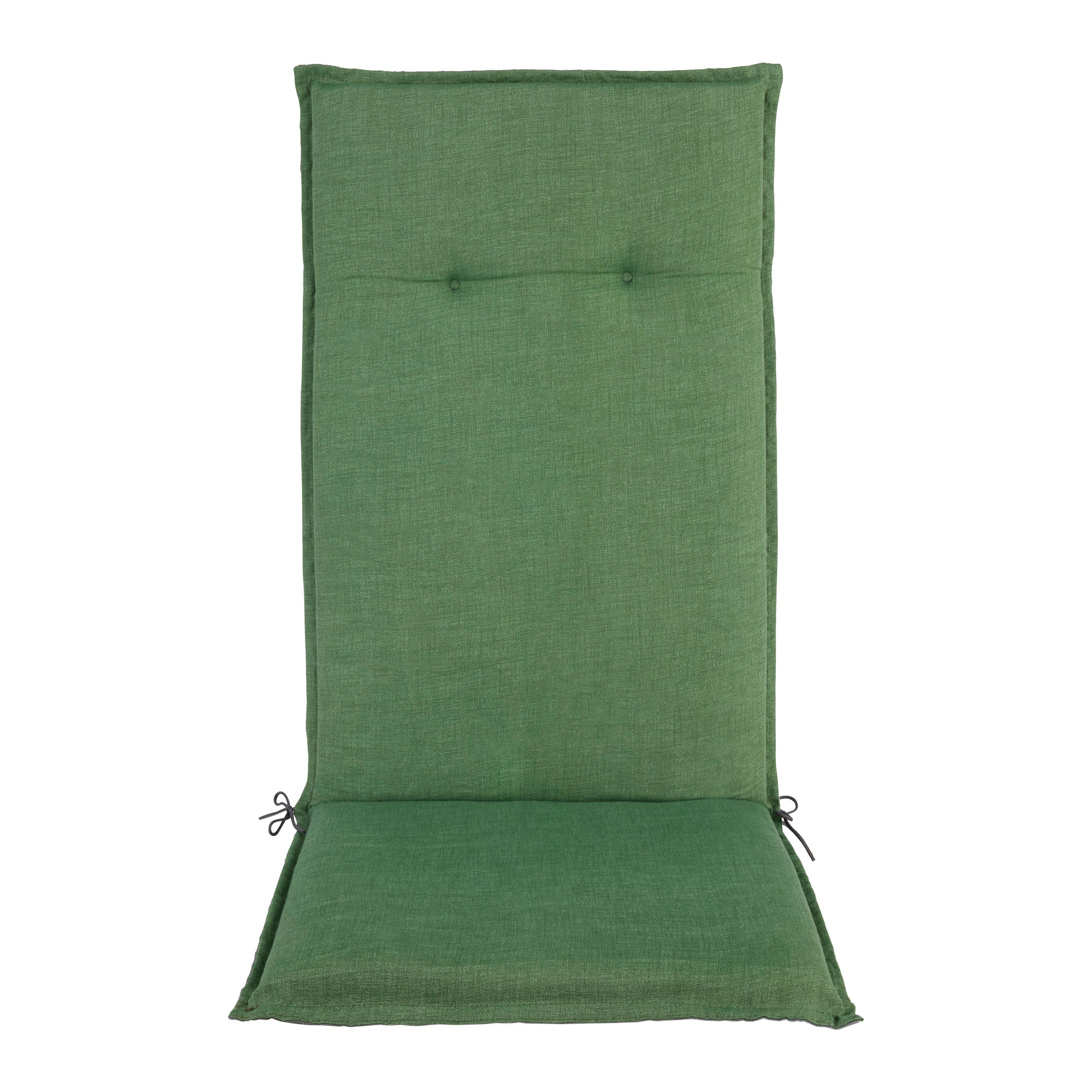 STOLSDYNA GENF 2 - skogsgrön, Basics, textil (48/120/5cm) - Mömax