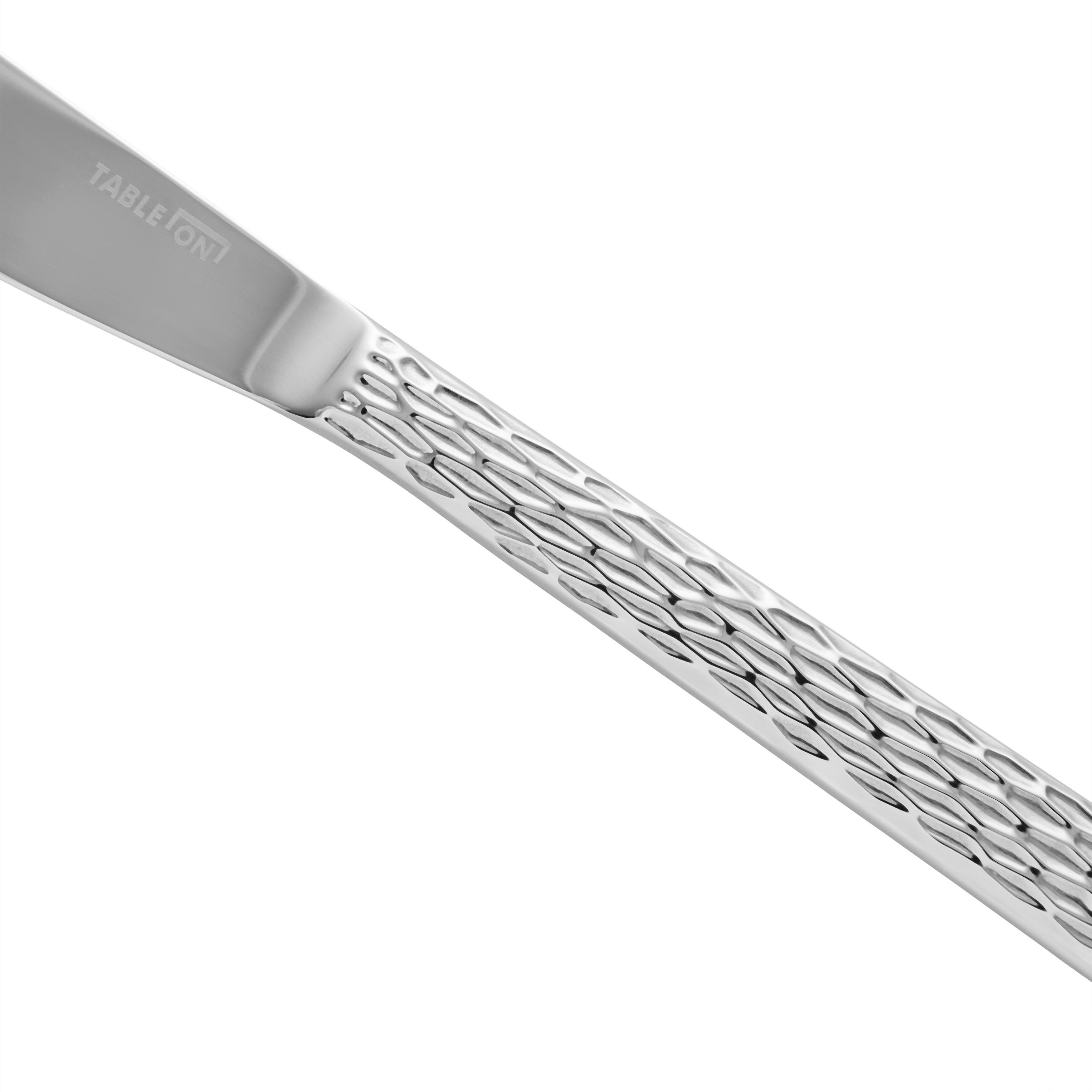 BESTICKSET MICHAEL - stålfärgad, Modern, metall - Mömax