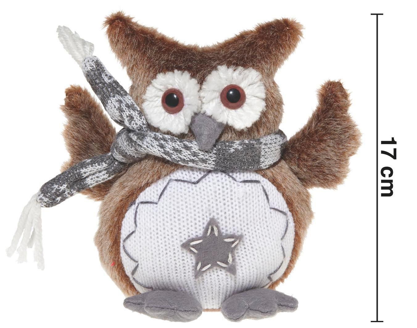 Plüschtier in Multicolor 'Lucky' - Multicolor, KONVENTIONELL, Kunststoff/Textil (16/9/17cm) - Bessagi Kids