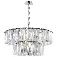 PENDELLEUCHTE PUNTES - Chromfarben, Basics, Glas/Metall (68/37/68cm) - MAYTONI
