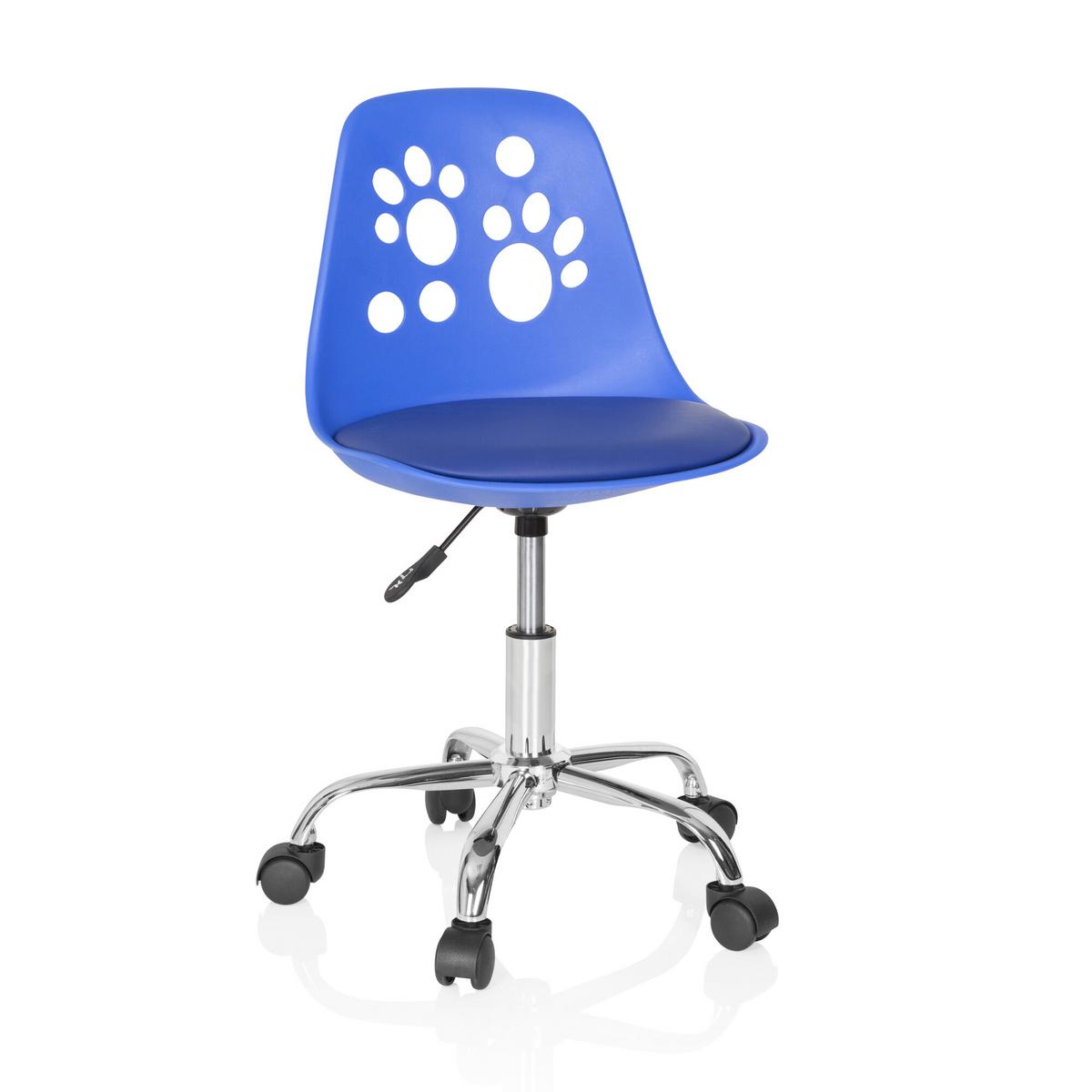 Mladinski Vrtljivi Stol Fancy I, Modra - modra, Moderno, umetna masa/tekstil (40/72-82/44cm) - MID.YOU