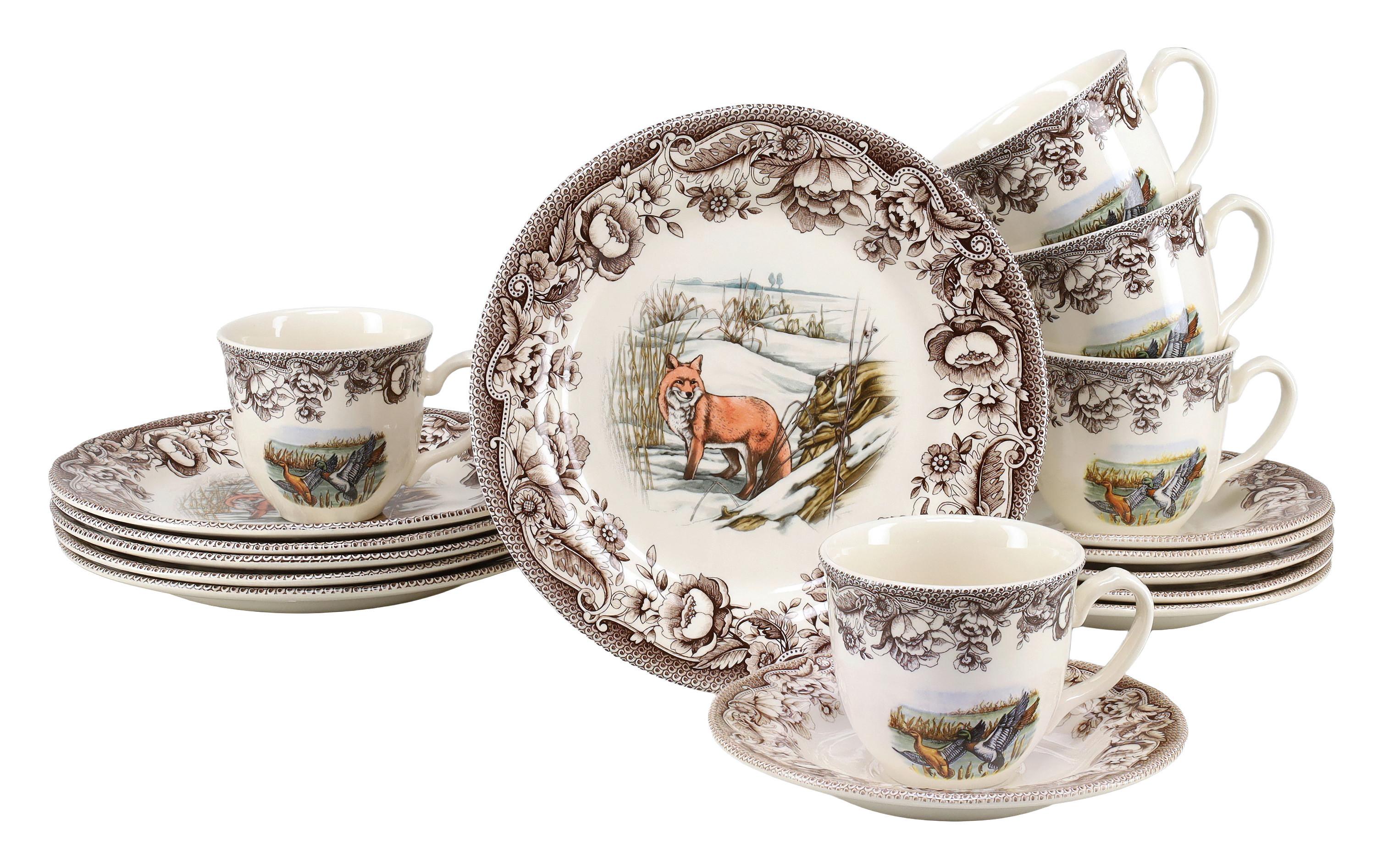 Serviciu de masă Haydon Grove 18/1 - multicolor, Basics, ceramică - Creatable