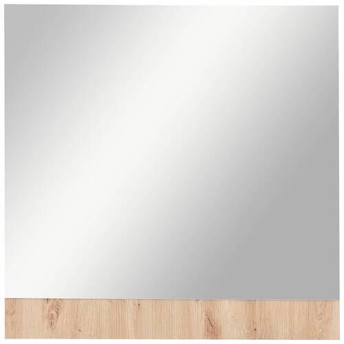 Spiegel in Eiche - Eiche Artisan, Modern, Glas/Holzwerkstoff (84/84/2cm) - Mömax