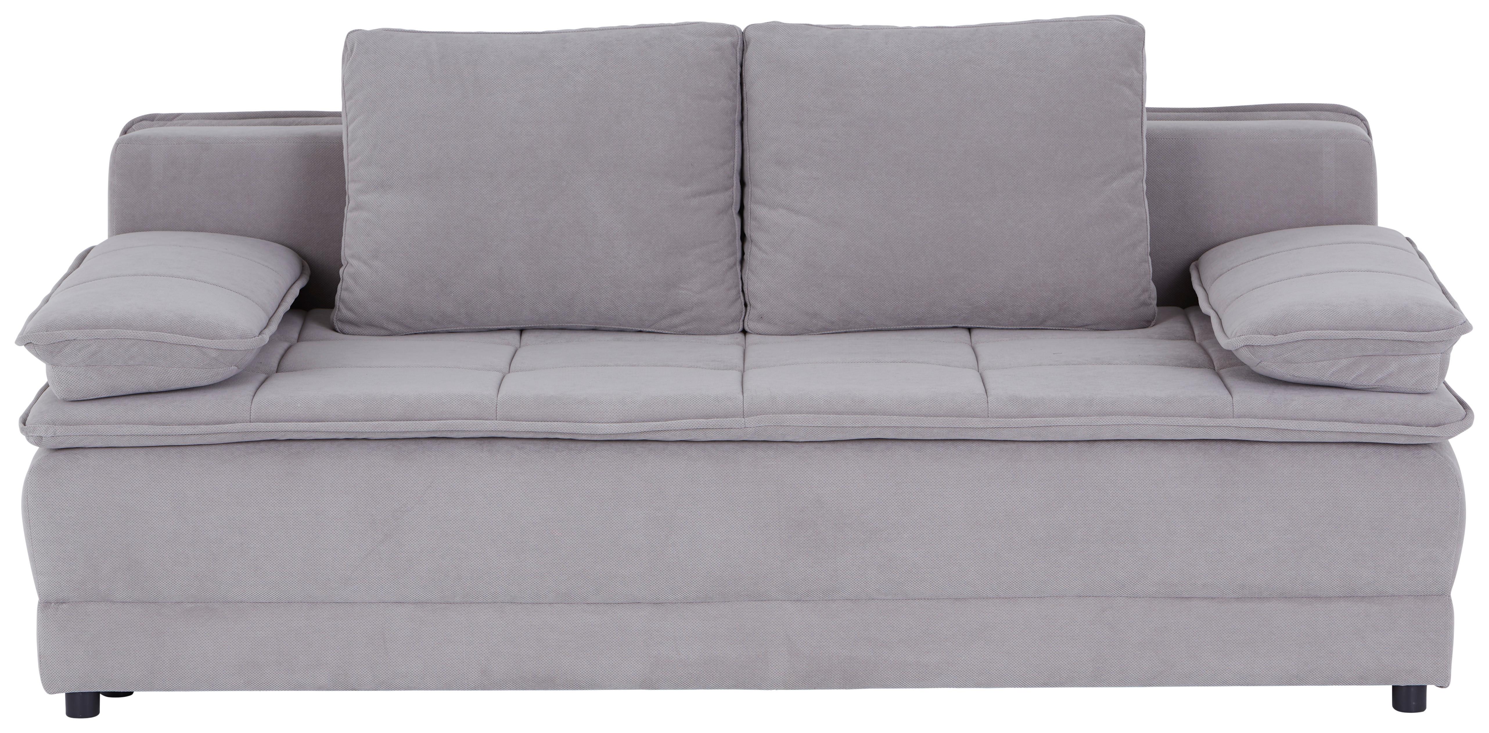 Trosjed Na Razvlačenje Alice - crna/taupe, Moderno, tekstil/plastika (202/73-92/105cm) - Modern Living