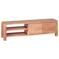 Nizka Omarica Boha, Pravi Les - barve akacije, Design, les (140/40/35cm) - MID.YOU