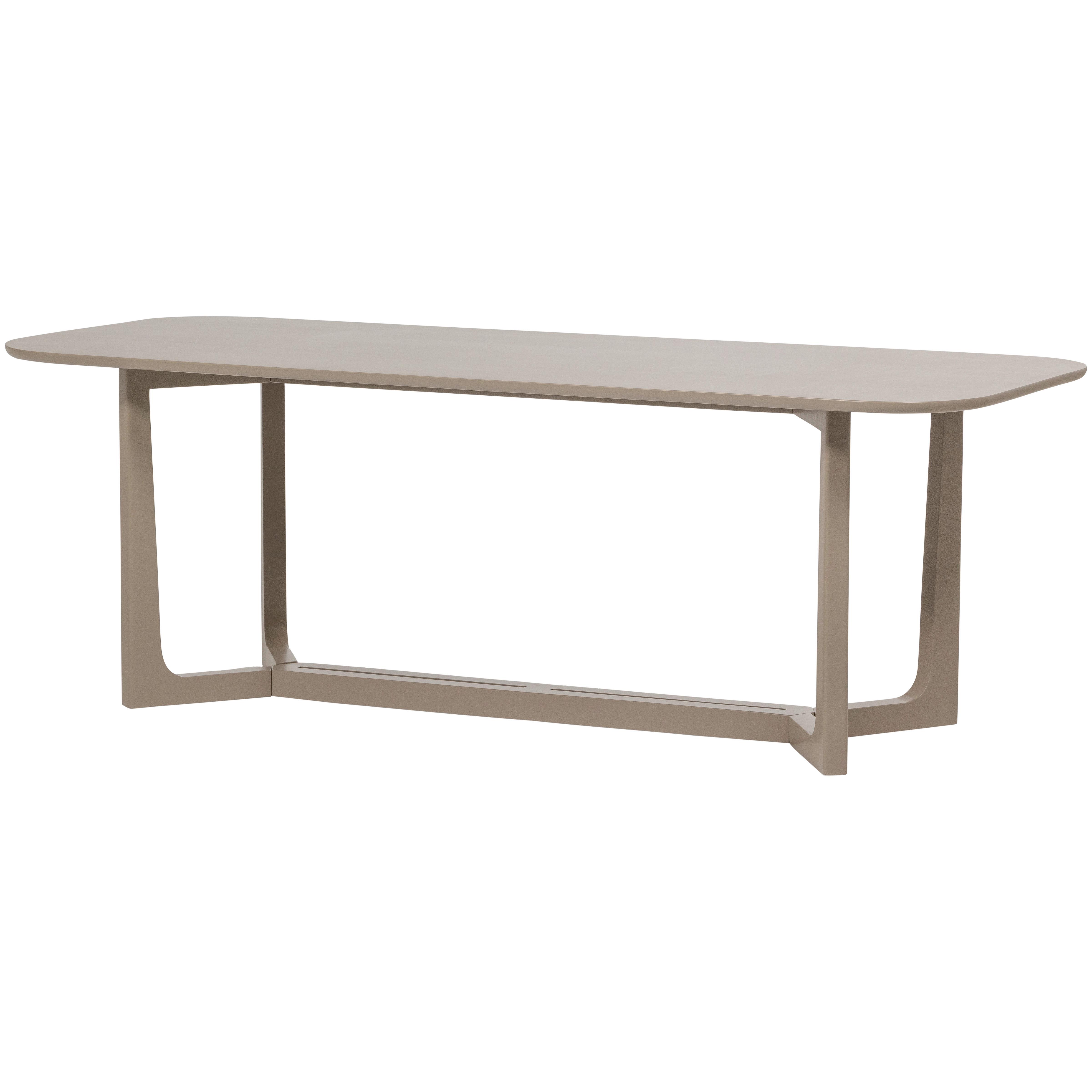 Esstisch Ferion Schlammfarben L: 240cm - Schlammfarben, MODERN, Holz (240/90/76cm) - Livetastic