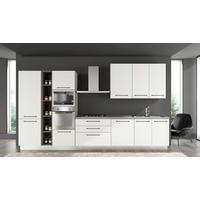 Kuhinjski Blok Line, Z Aparati, 390 Cm - črna/bela, Moderno, kovina/leseni material (390/60/216/240cm) - Mömax