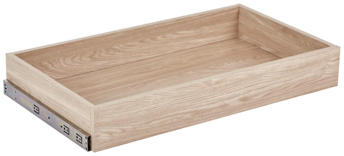 Schublade Unit in Eichefarben - Eichefarben, Modern, Holzwerkstoff (87,9/14/53cm) - Based