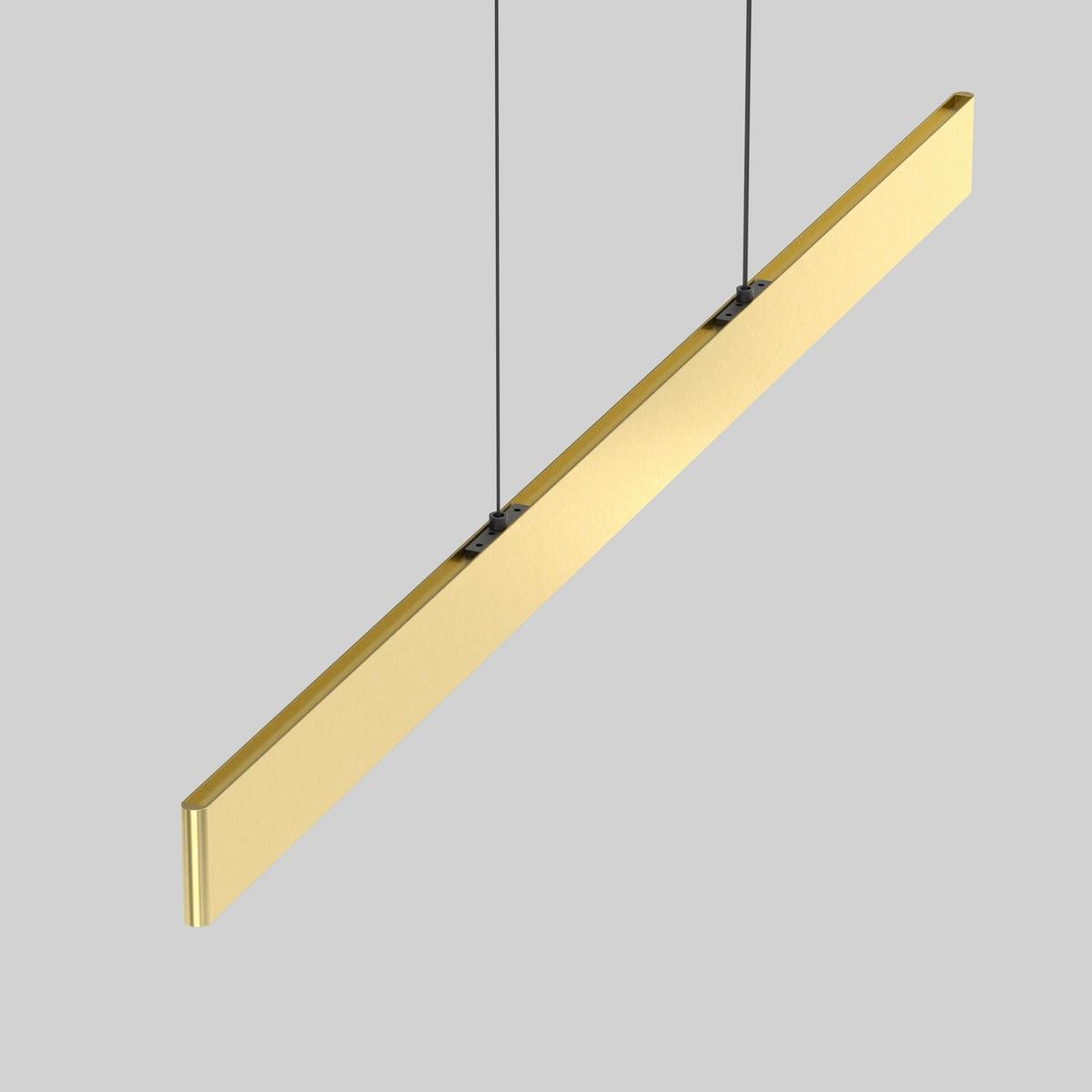 Pendelleuchte P109pl-36w2.7-6k-Bs - Messingfarben, Design, Metall (116/155.8/1.5cm) - MAYTONI
