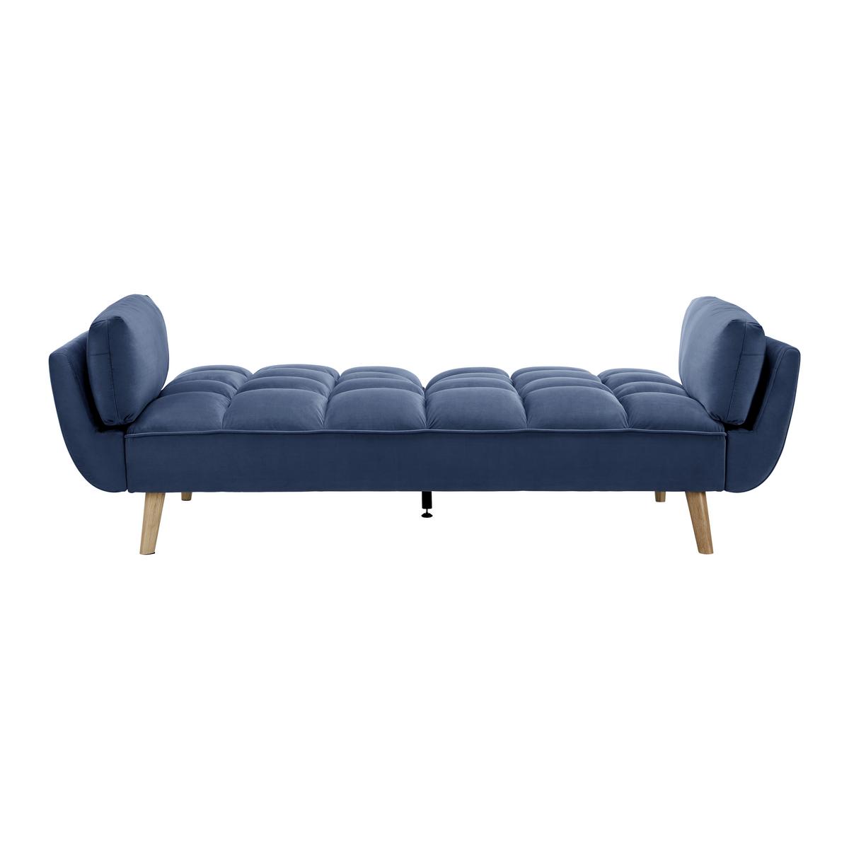 Kanapéágy Cora - kék, Modern, textil/fa (214/92/81cm) - Bessagi Home