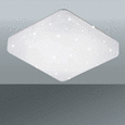 LED-Deckenleuchte Rick, Max. 36 Watt - Weiß, ROMANTIK / LANDHAUS, Kunststoff/Metall (54/6cm) - Premium Living LED-Deckenleuchte Rick, Max. 36 Watt - Weiß, ROMANTIK / LANDHAUS, Kunststoff/Metall (54/6cm) - Premium Living