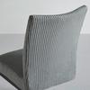SVIKTSTOL NELIA - grå/svart, Modern, metall/trä (45/95/60cm) - Bessagi Home