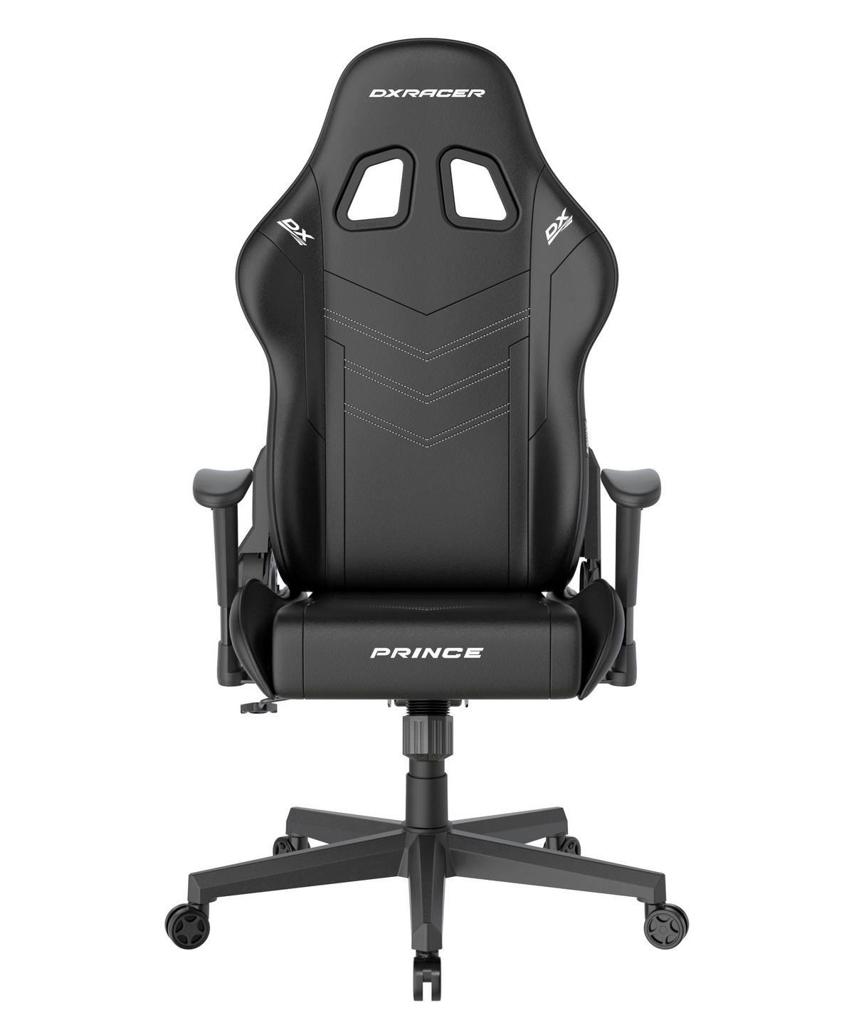 Gamingstuhl Prince Schwarz - Schwarz/Weiß, KONVENTIONELL, Kunststoff/Textil (70/132/70cm) - Dxracer