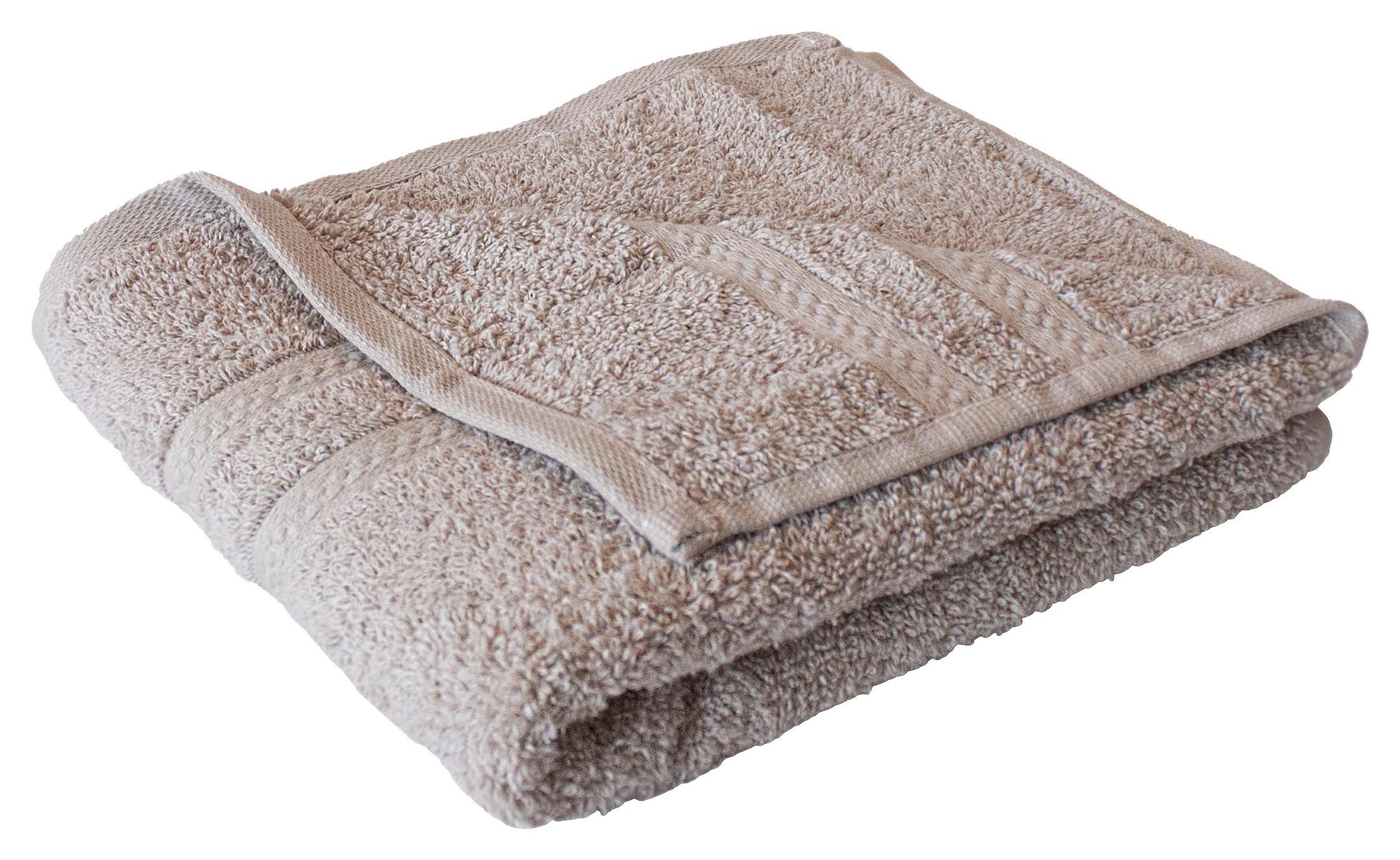 Törölköző 70/140 - bézs, textil (70/140cm)