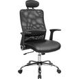 Főnöki Szék Geno - Fekete, modern, Faalapú anyag/Műanyag (63,5/112-120/63,5cm) - Mömax modern living Főnöki Szék Geno - Fekete, modern, Faalapú anyag/Műanyag (63,5/112-120/63,5cm) - Mömax modern living