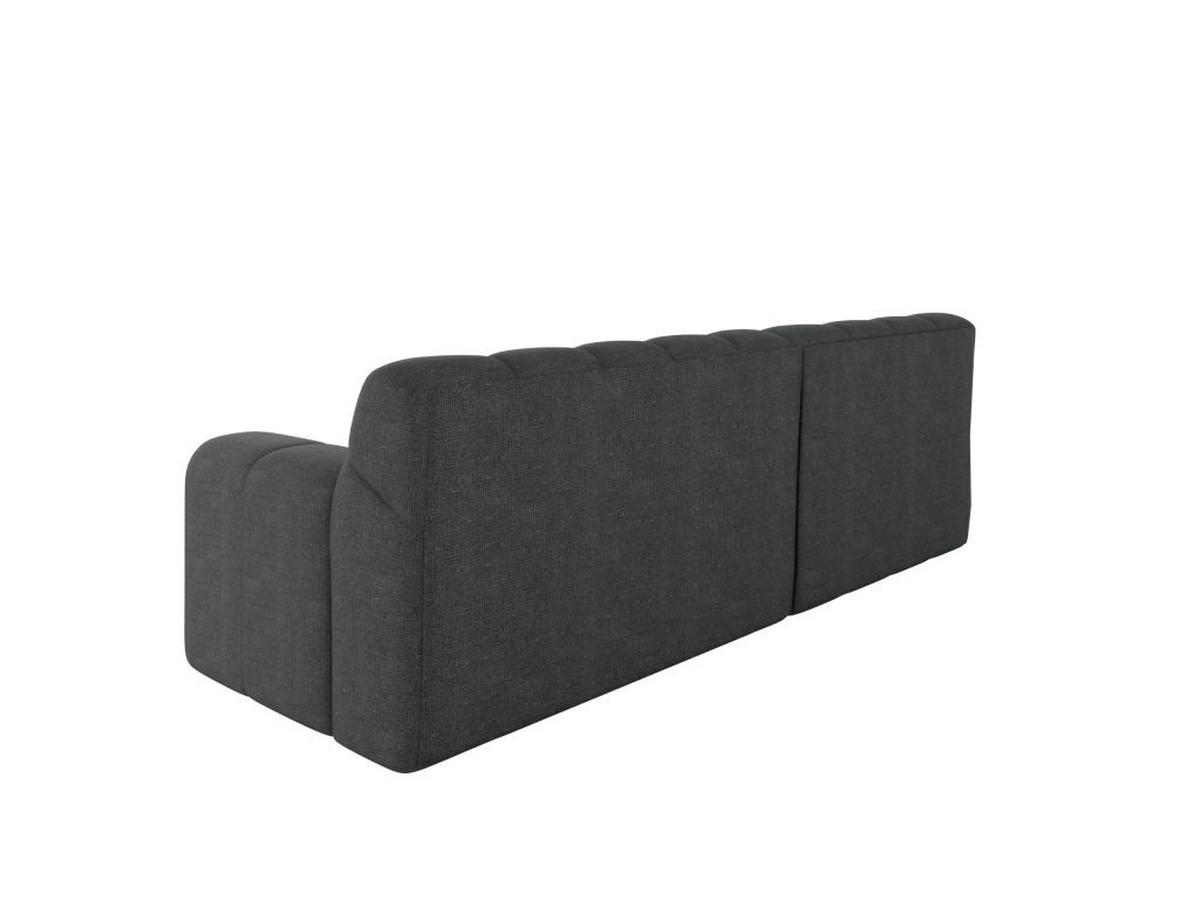 Kutna Garnitura Karl - crna/antracit, Moderno, tekstil/plastika (169/287cm) - Modern Living