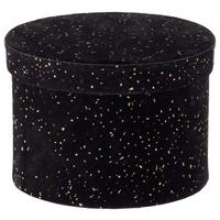 Cutie decorativă Nero - auriu/negru, Basics, hârtie/textil (17,5/13cm) - Modern Living