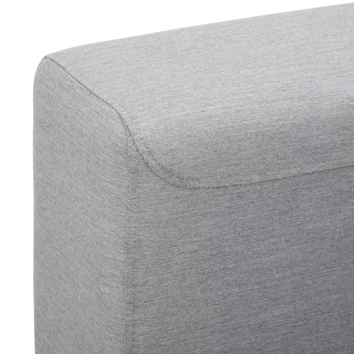 ensemble lounge 3-teilig, Olefingewebe - gris, Modern, métal/matière synthétique - Bessagi Garden