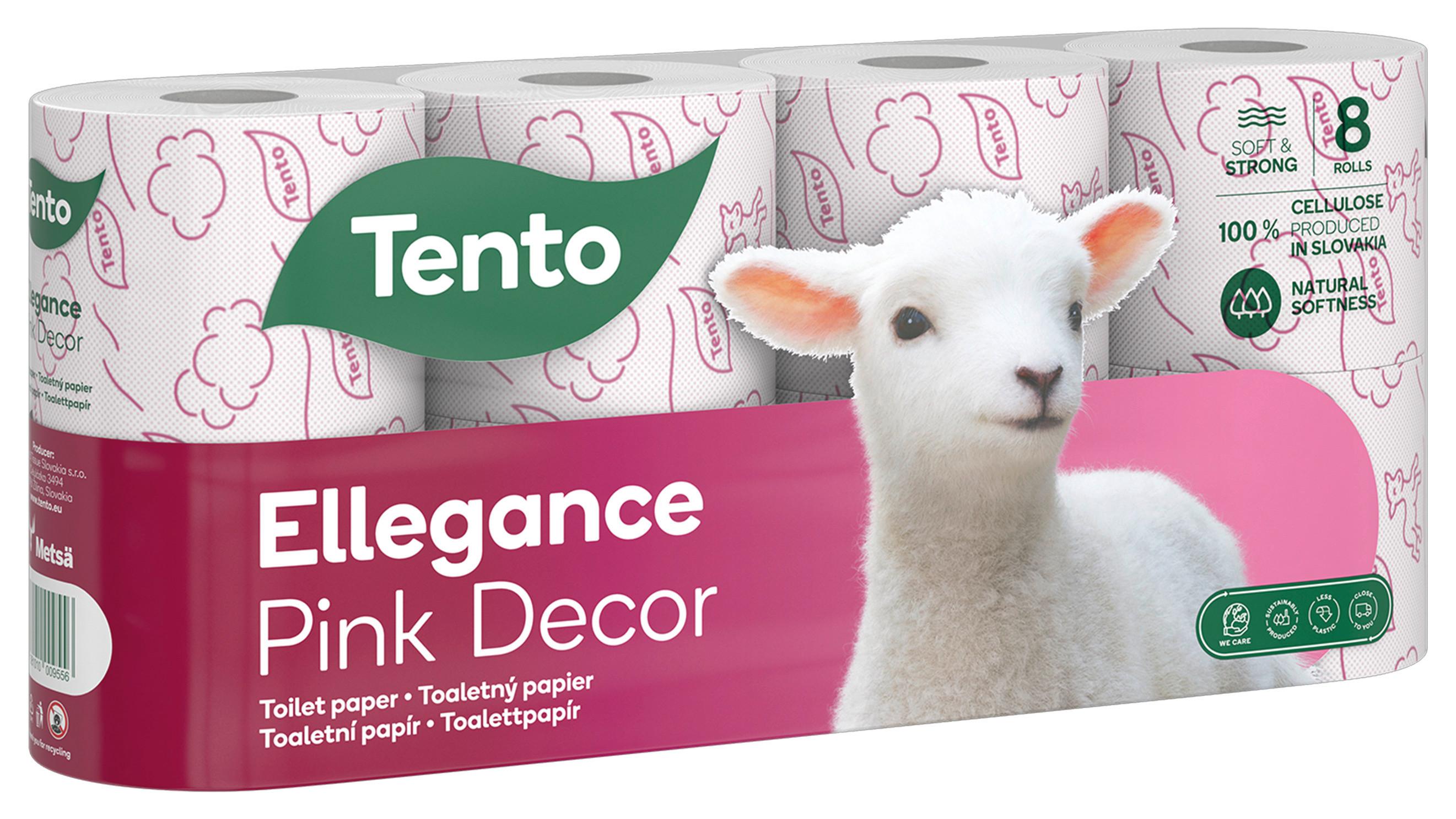 Wc Papír Tento Pink Decor