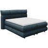 Boxspring Krevet Carmelo - zelena/crna, Trend, tekstil/plastika (140/200cm) - Premium Living