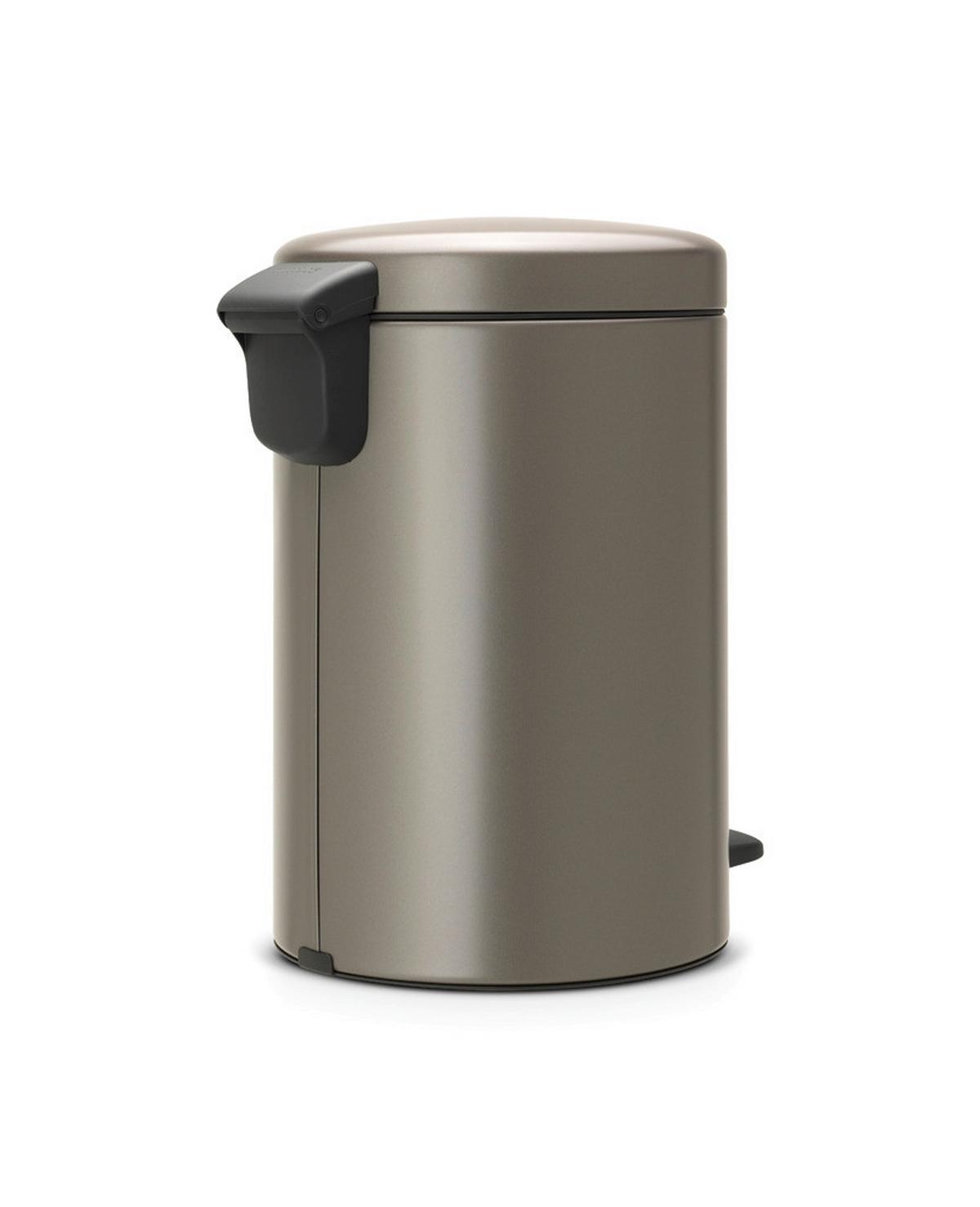 KOSZ NA ODPADY 113628 - kolor platynowy, Design, tworzywo sztuczne/metal (25,1/41,1/33,8cm) - Brabantia