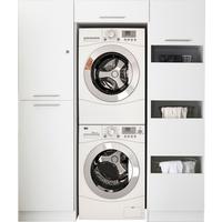 Hauswirtschaftsraum Clara Weiß B: ca. 167,4 cm - Weiß, KONVENTIONELL, Holzwerkstoff (167,4/200/67,6cm) - Respekta