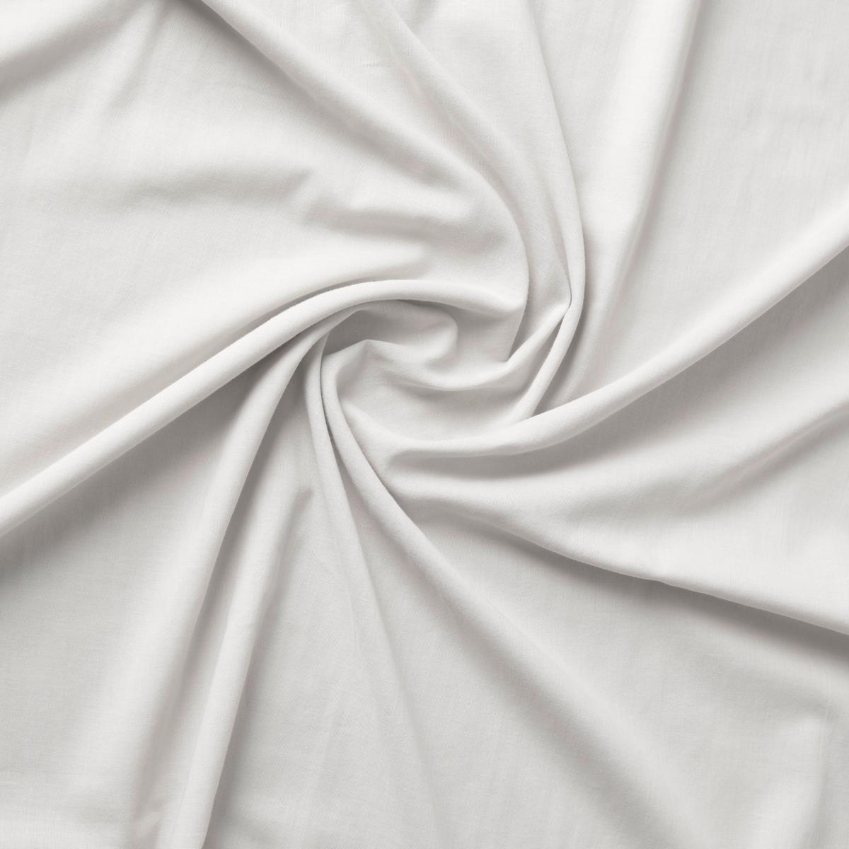 Fertigvorhang Bio-Luise 2 Stk. in Weiss ca. 140x255-267cm - Weiss, Natur, Textil (140/267cm) - ecoTree