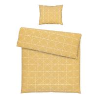Bettwäsche Björn In Gelb Ca. 160x210cm - Gelb, Modern, Textil (160/210cm) - Modern Living