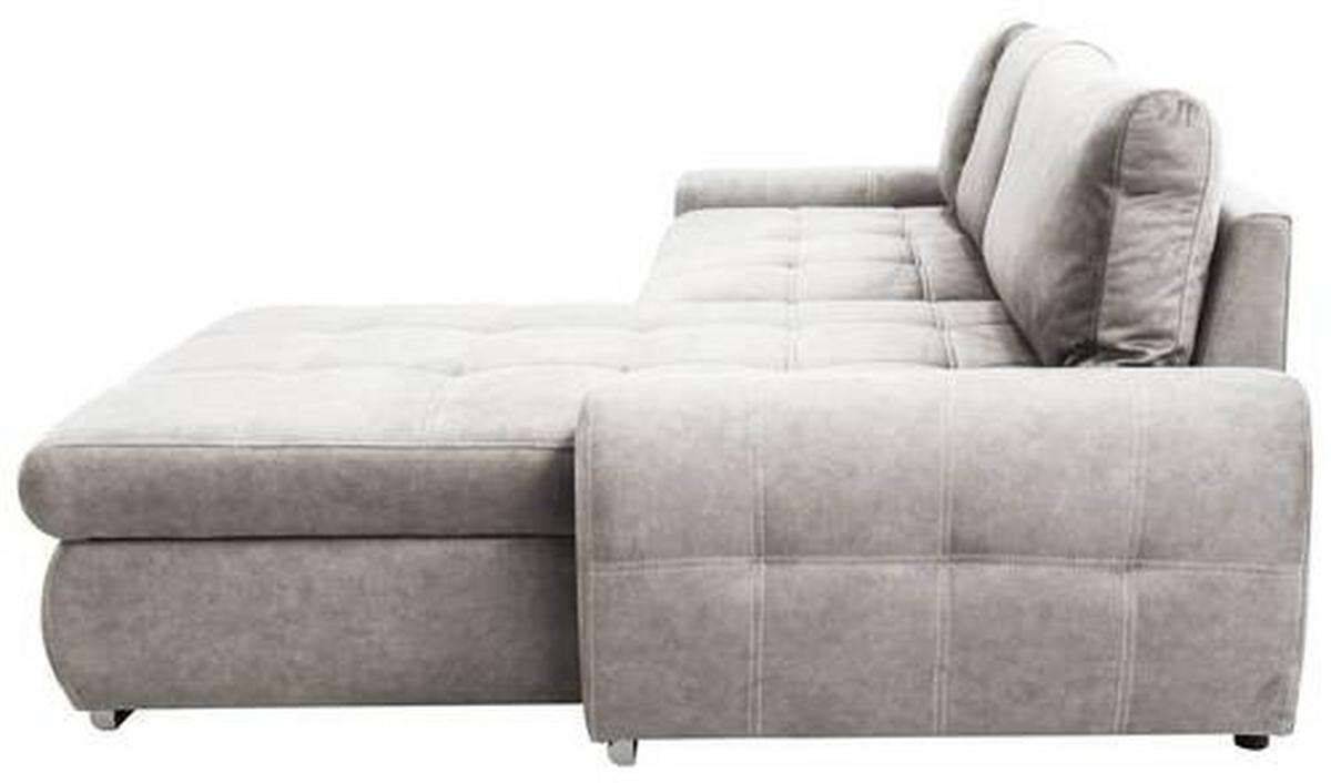 Canapea modulară SOLAR - bej/alb, Modern, lemn/metal (277/175cm) - Modern Living