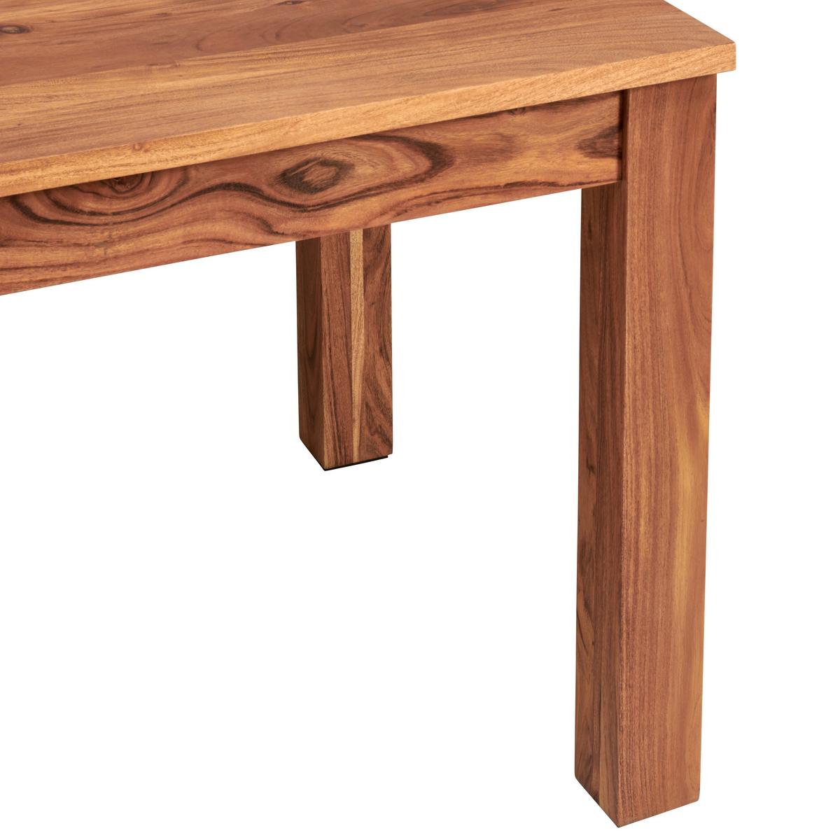 STÓŁ DO JADALNI MALACCA - kolor naturalny, Modern, drewno (160/90/76cm) - MID.YOU
