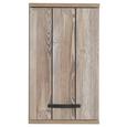 Oberschrank Kieferfarben - Dunkelgrau/Schwarz, MODERN, Holzwerkstoff/Kunststoff (41/69/29cm) - MÖMAX modern living
