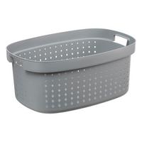Ruháskosár Seoul - szürke, Modern, műanyag (59/39/25,5cm) - Premium Living