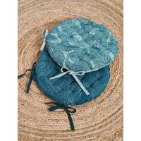 Pernă pentru șezut Magdalena Palma - verde, textil (40/4cm)