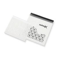 Frischhaltebeutel Klar/schwarz/weiss, 0,4 + 1l - Klar/Weiss, Konventionell, Kunststoff - Mömax