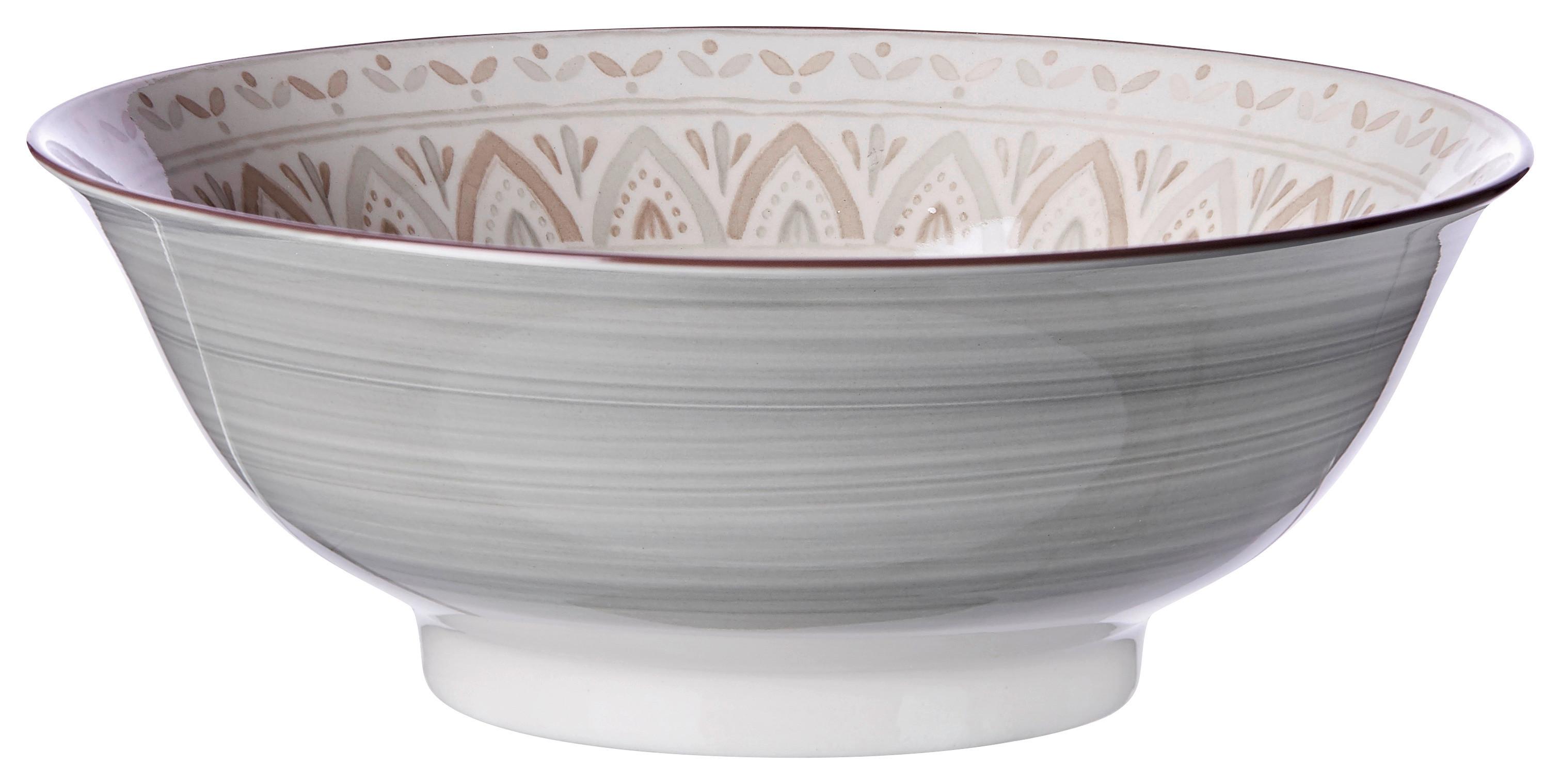 MISKA DO SAŁATY 745108 - kremowy/szary, Konventionell, ceramika (21cm) - Ritzenhoff Breker