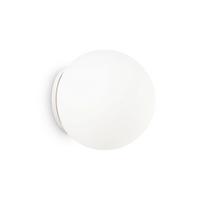 Wandleuchte Mapa Weiß max. 60 Watt - Weiß, Basics, Glas (30/30/30cm) - Ideal Lux