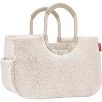 TORBA NA ZAKUPY LOOPSHOPPER L TEDDY SAND - kremowy, Basics, tkanina (46/34,5/25cm) - Reisenthel