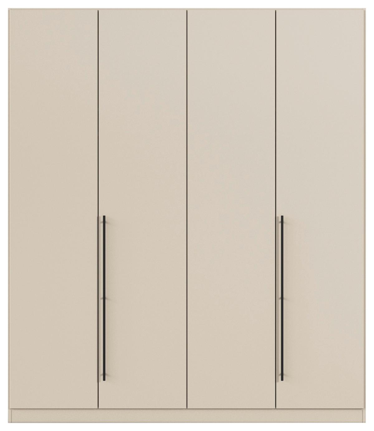 Șifonier Safari - gri/șampanie, Konventionell, material pe bază de lemn (181/229/54cm)