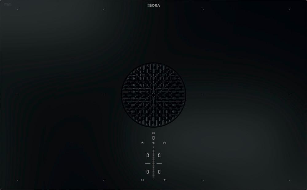 Kochfeld-Dunstabzug-Kombi PUXU2 Schwarz - Schwarz, KONVENTIONELL, Glas (83/19,9/51,5cm) - Bora