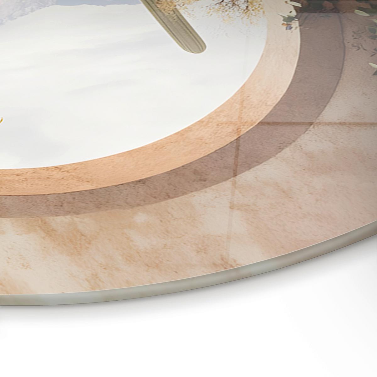 Glasbild Multicolor ca. 70x100cm - Multicolor, Basics, Glas/Papier (70/100cm)