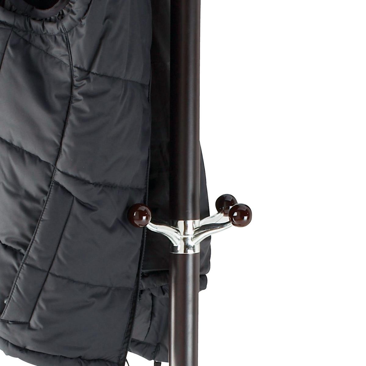 Cuier pom Mecki - negru, Modern, metal (38/176cm) - Based
