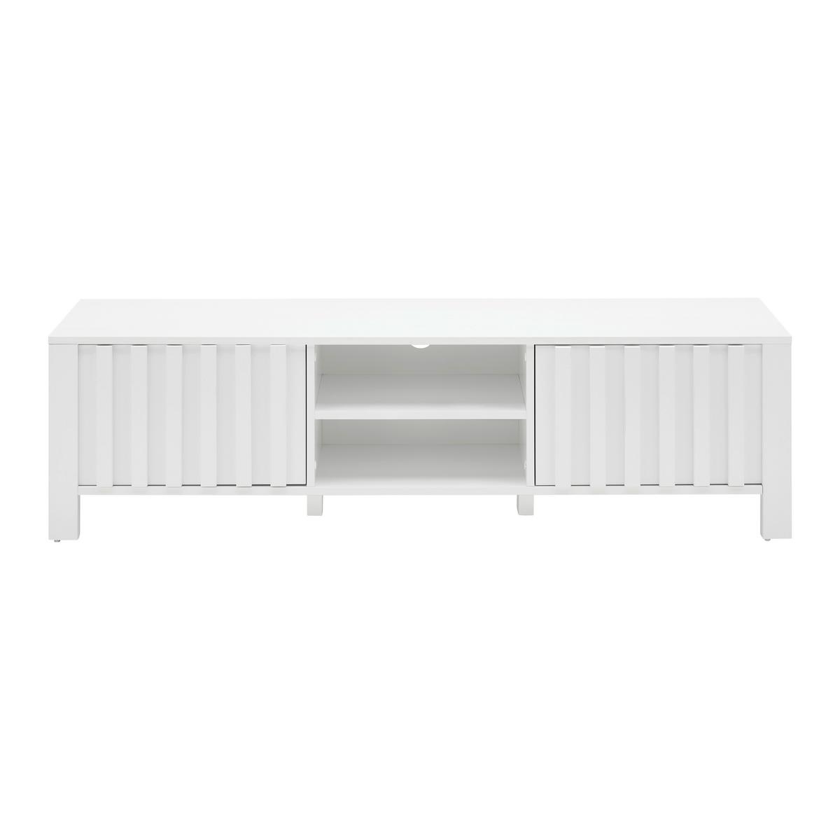 Lowboard Elara Weiß - Weiß, MODERN, Holzwerkstoff (150/42/40cm) - Mömax