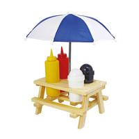 ZESTAW PRZYPRAWNIKÓW 1069682504 - różnokolorowy, Basics, tworzywo sztuczne/drewno (28/28/32cm) - KÜCHENPROFI